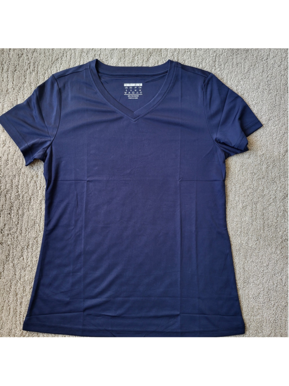 Women’s UPF 50+ Short Sleeve Shirt – Boladeci – Dark Blue – Size S – NWT - Picture 3 of 9